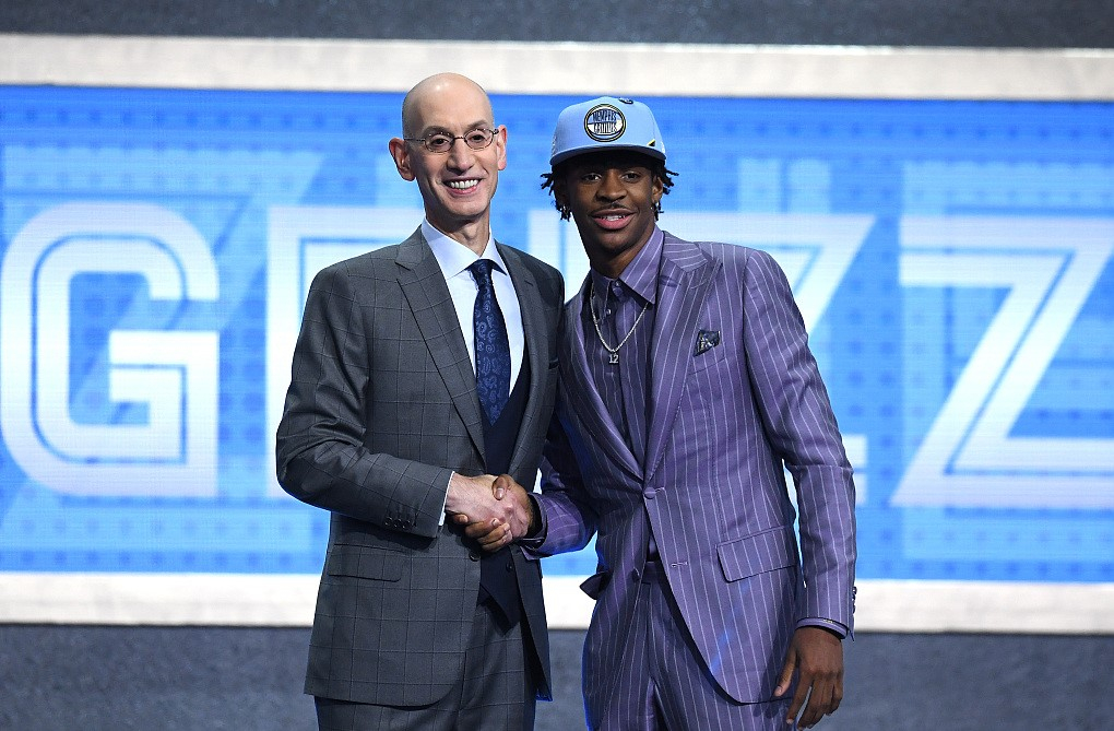 Number 2 pick clearance nba draft 2019