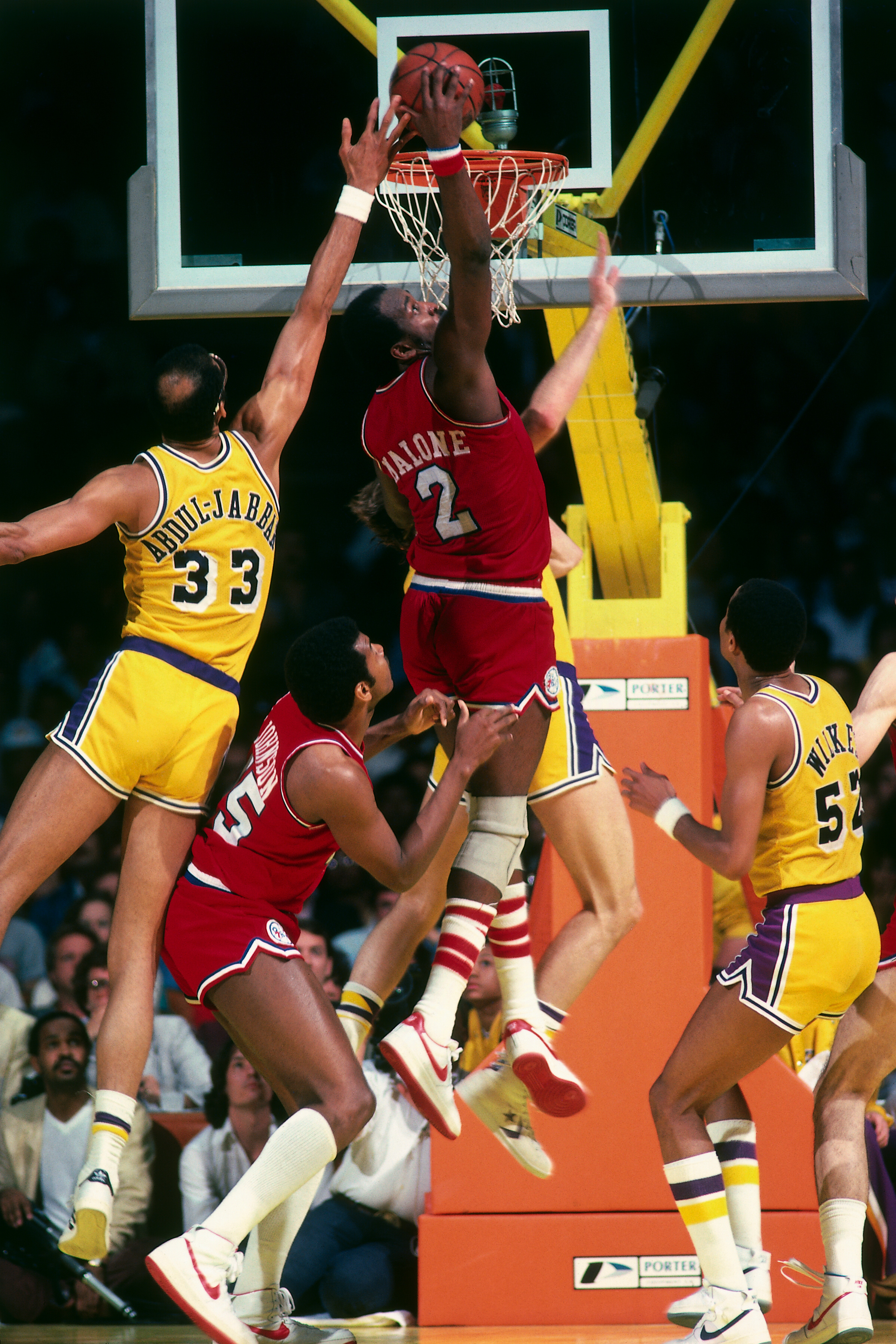 The Philadelphia 76ers: Cheeks, Malone, Dr. J  Sports hero, Basketball  legends, Moses malone