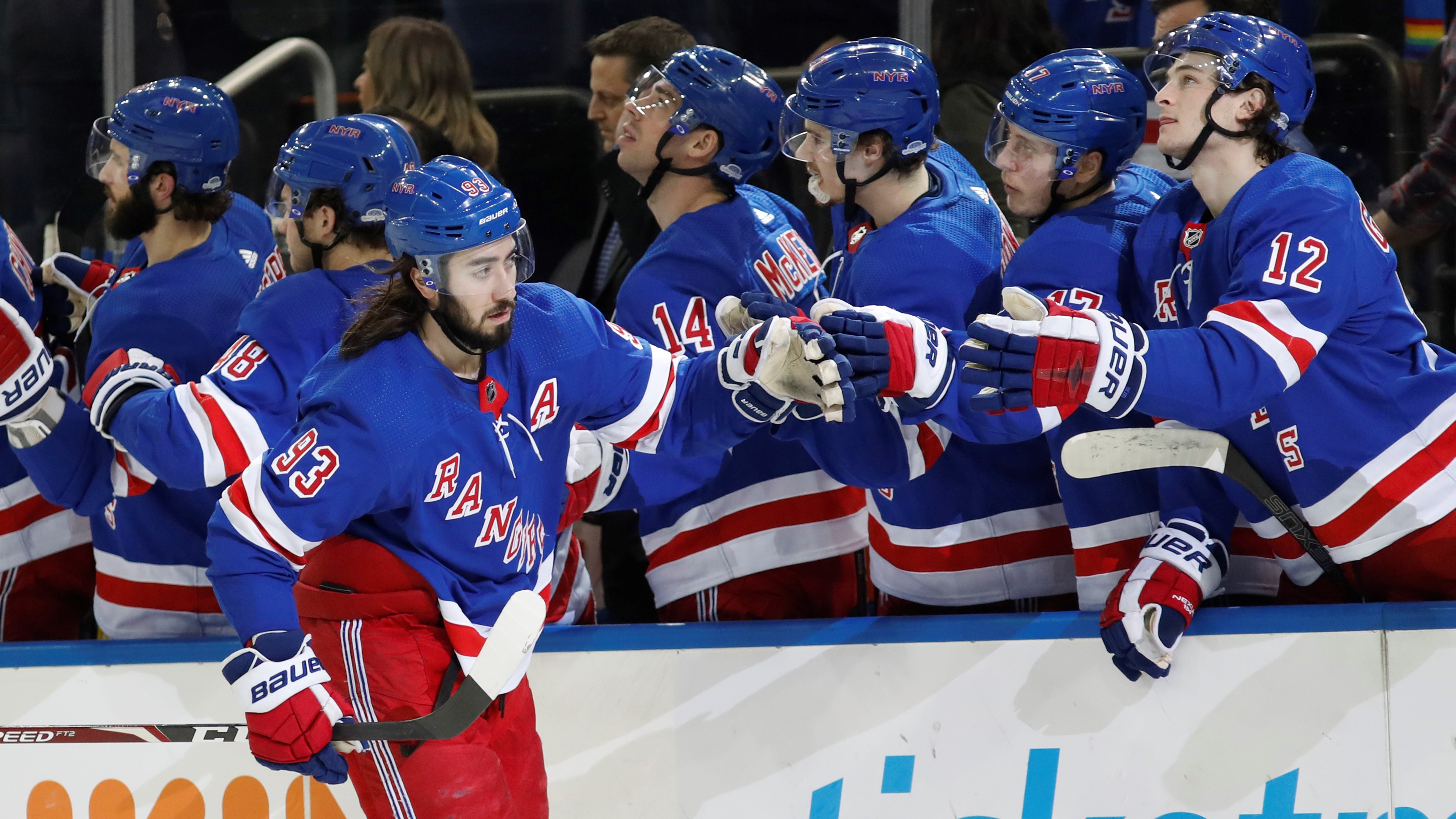 NYR: Mika Zibanejad's five goal game leads Rangers to victory