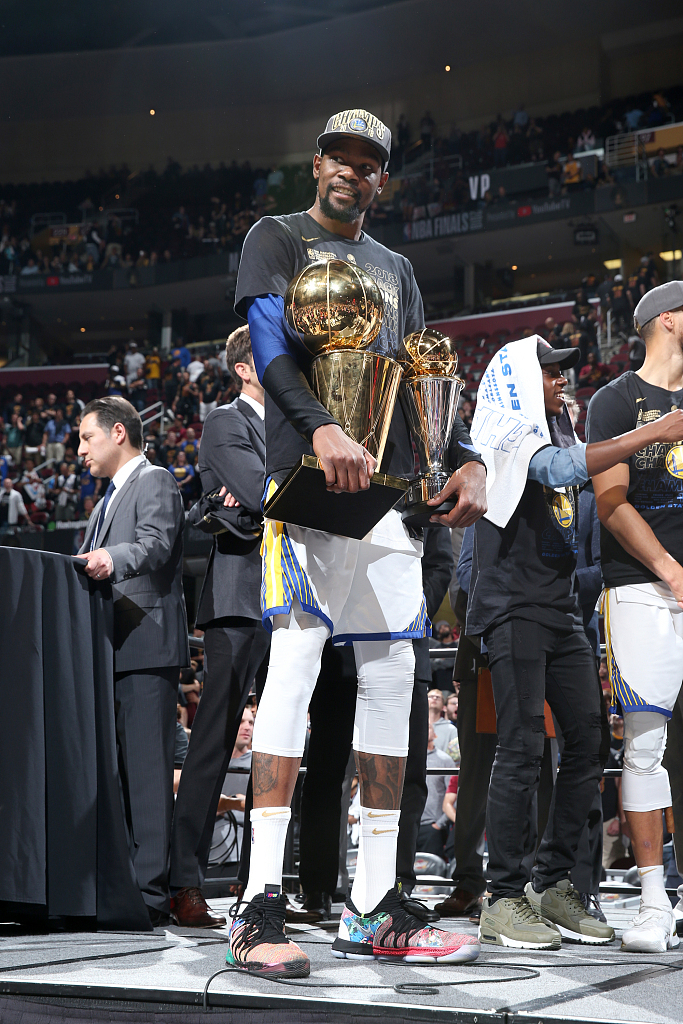 NBA - The 2018 #NBAFinals MVP Kevin Durant! #DubNation
