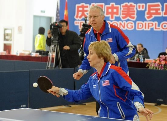 Chinese Table Tennis Players Visit Us 45 Years After Ping