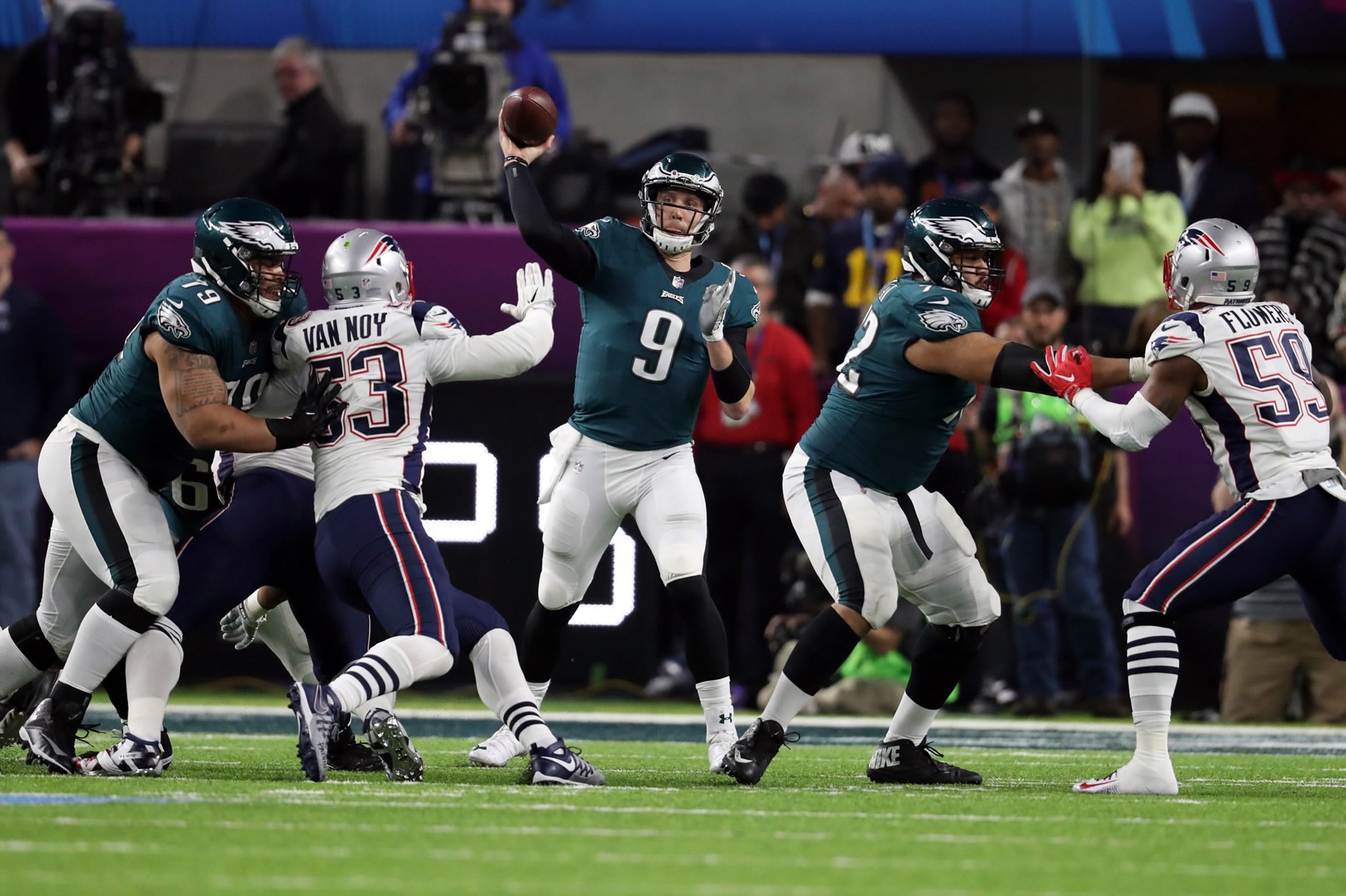 NFL-Eagles stun Patriots to claim maiden Super Bowl triumph