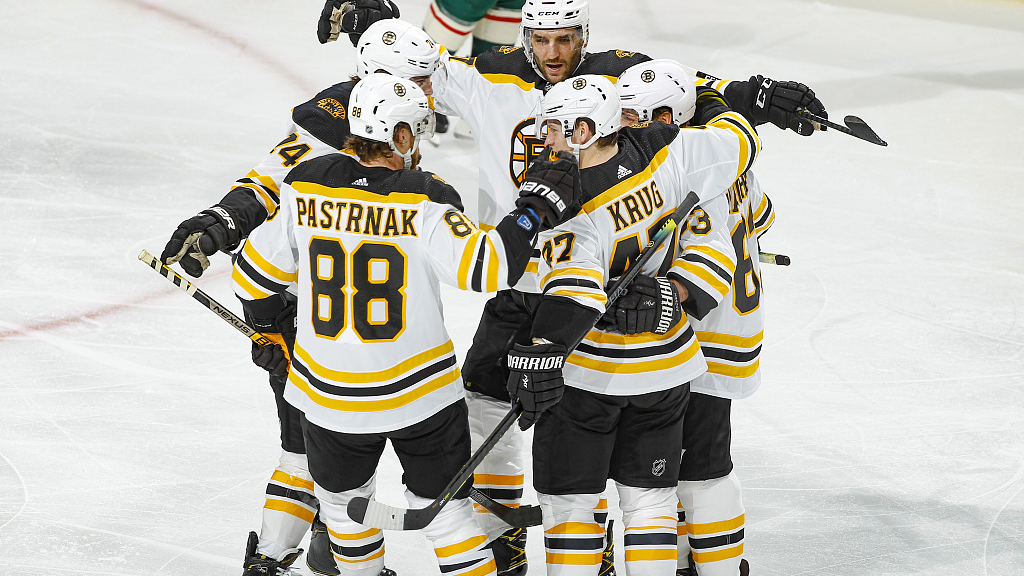 Bruins end slide with 3-0 win against Panthers