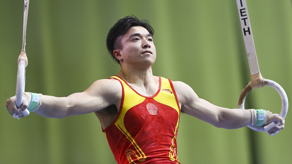 China claim four golds on the opening day of FIG World Cup finals - CGTN