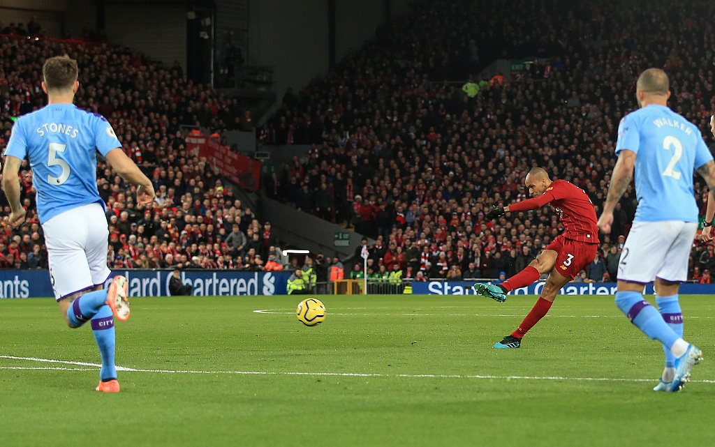 Liverpool celebrate Singles' Day with 3-goal spree against Man City - CGTN