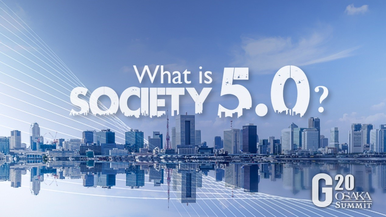 Общество пяти. Общество 5.0. Society 5.0 Japan. Общество 5.0 фото. Общество 5.0 Япония картинки.