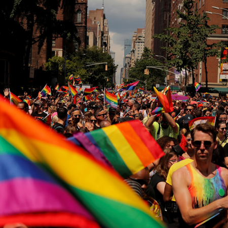 Giant World Pride parade celebrates 50th Stonewall anniversary - CGTN