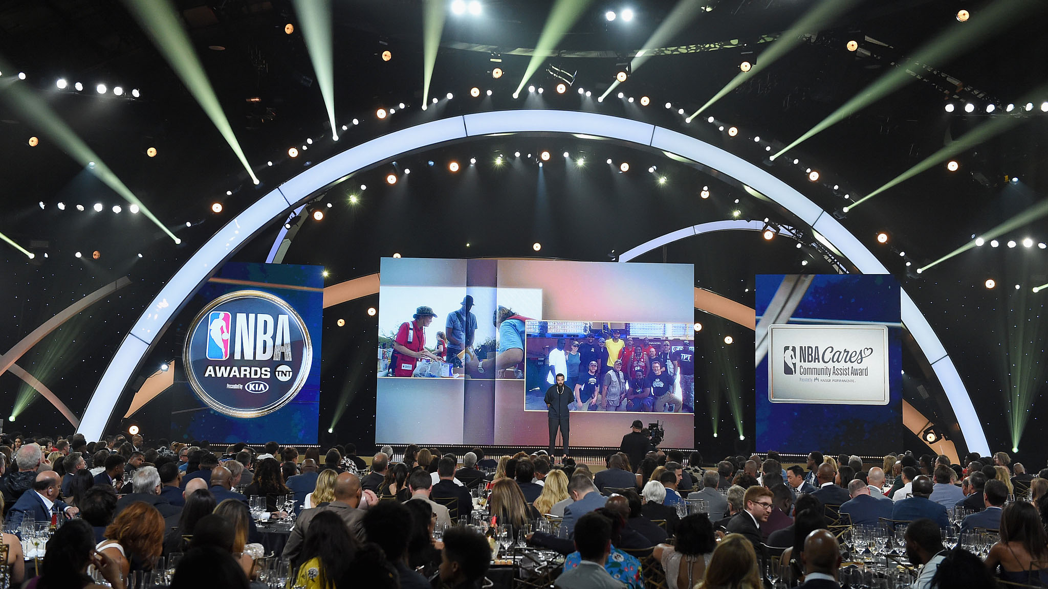 NBA Award ceremony A new competitor for the NFL CGTN