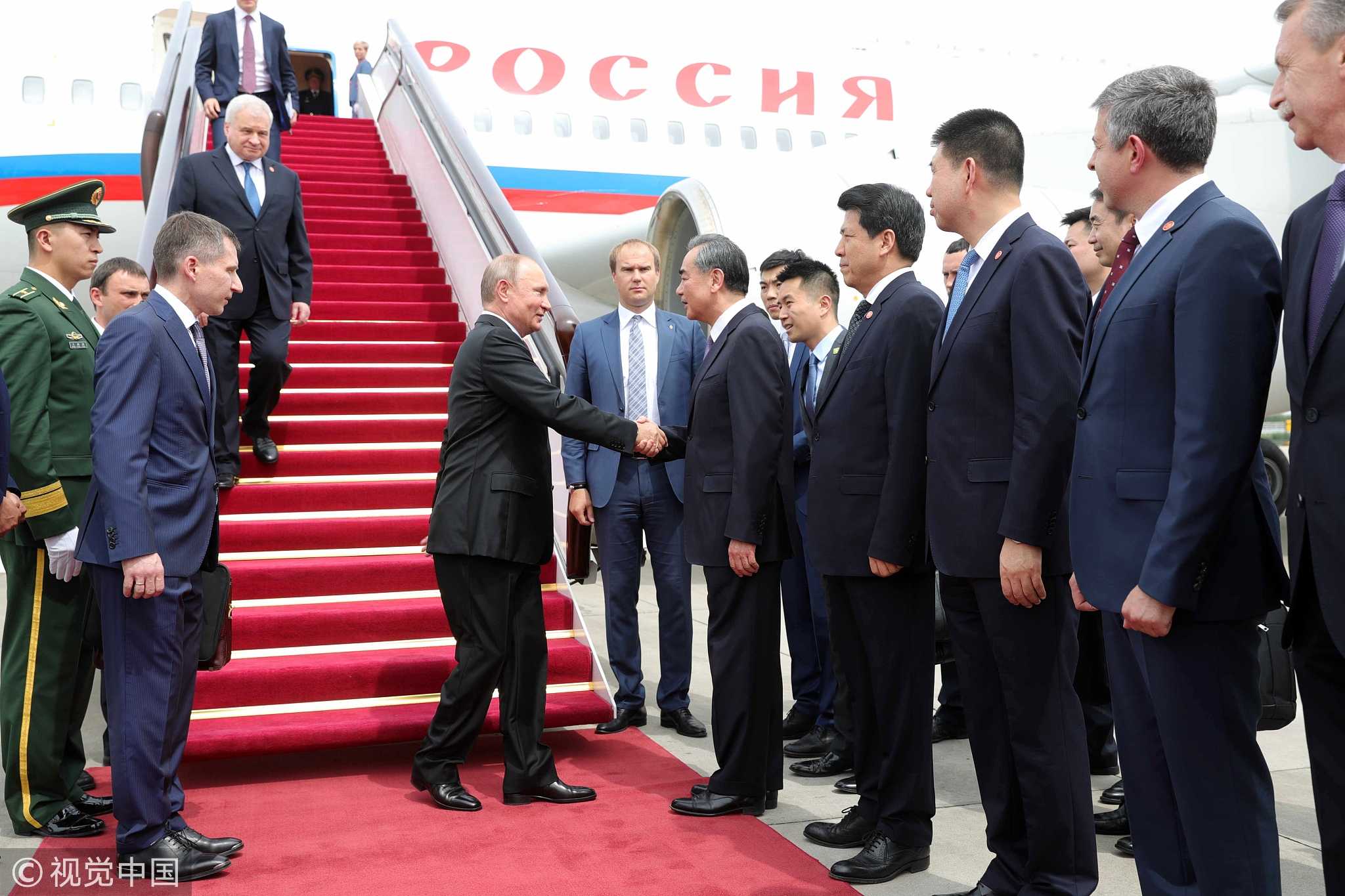 russia visits china