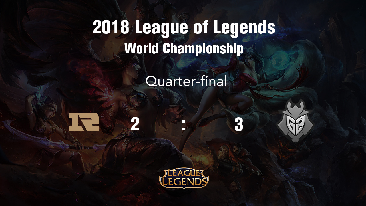 LOL RNG suffer stunning 2-3 loss to G2 Esports