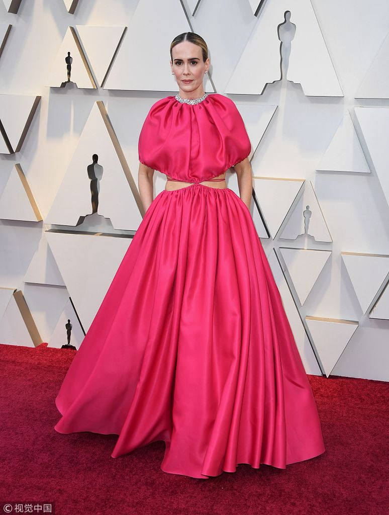 Oscars fashion: Pink power on the red carpet - CGTN