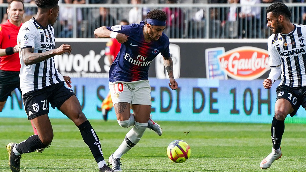 Neymar scores on final game before ban, Monaco in trouble ...