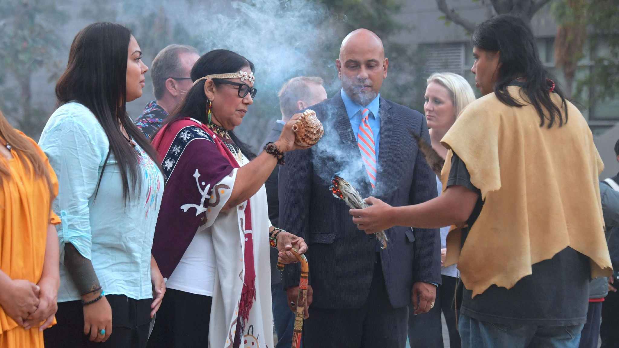 Los Angeles celebrates inaugural Indigenous Peoples Day CGTN