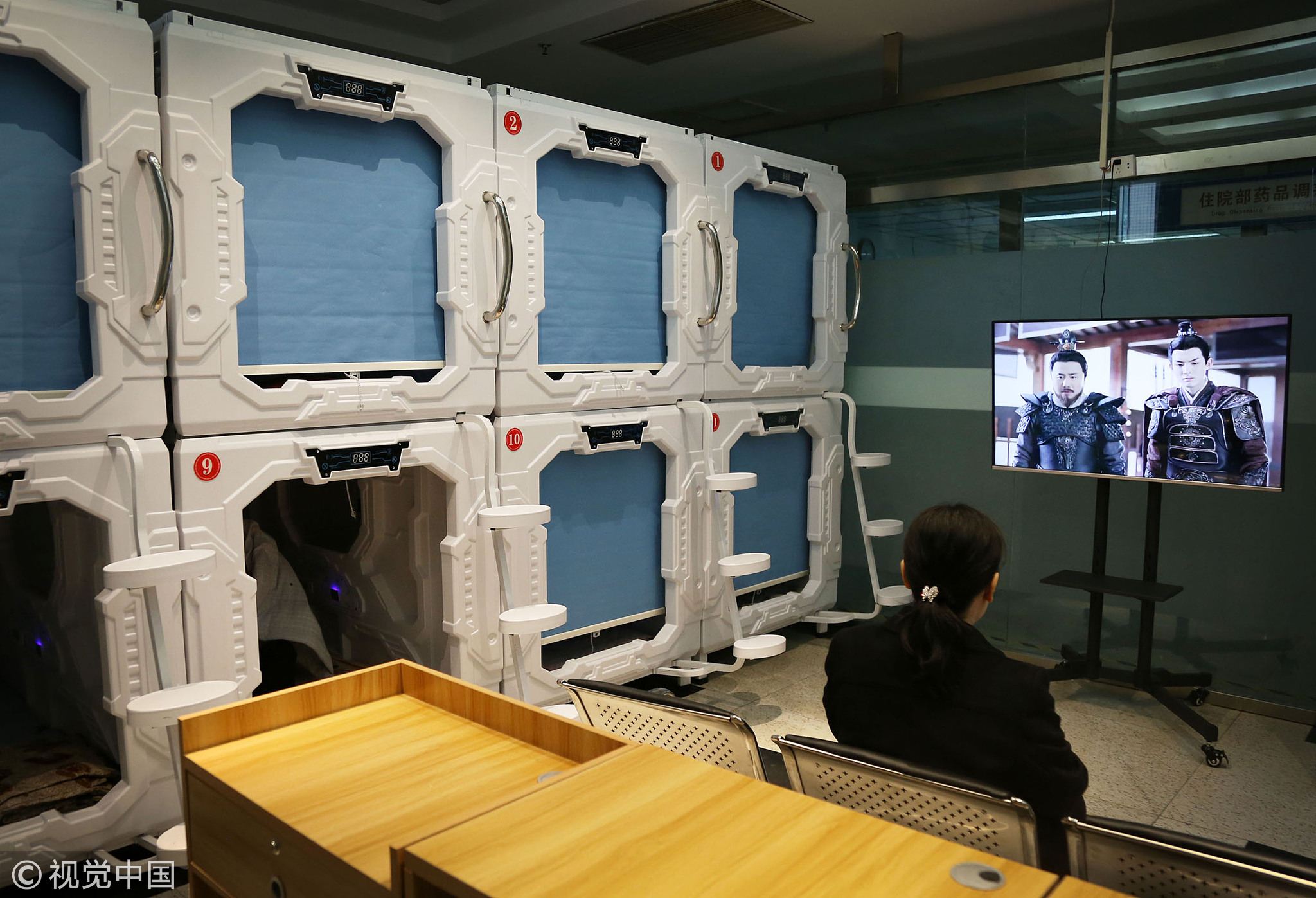 Chinese Hospital Hailed For Opening Capsule Hotel For Patients Relatives Cgtn