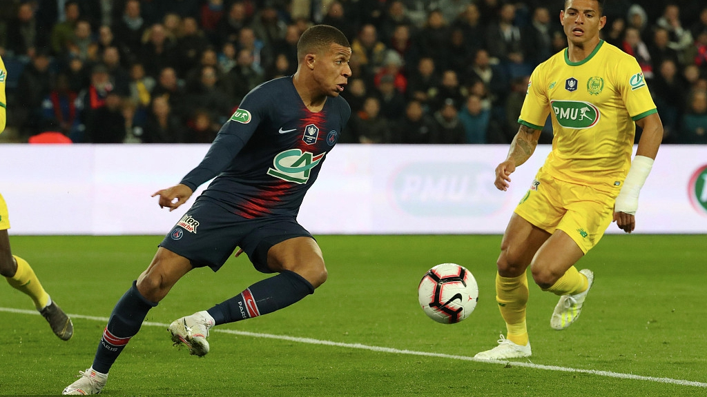 Holders PSG set up French Cup final with Rennes CGTN
