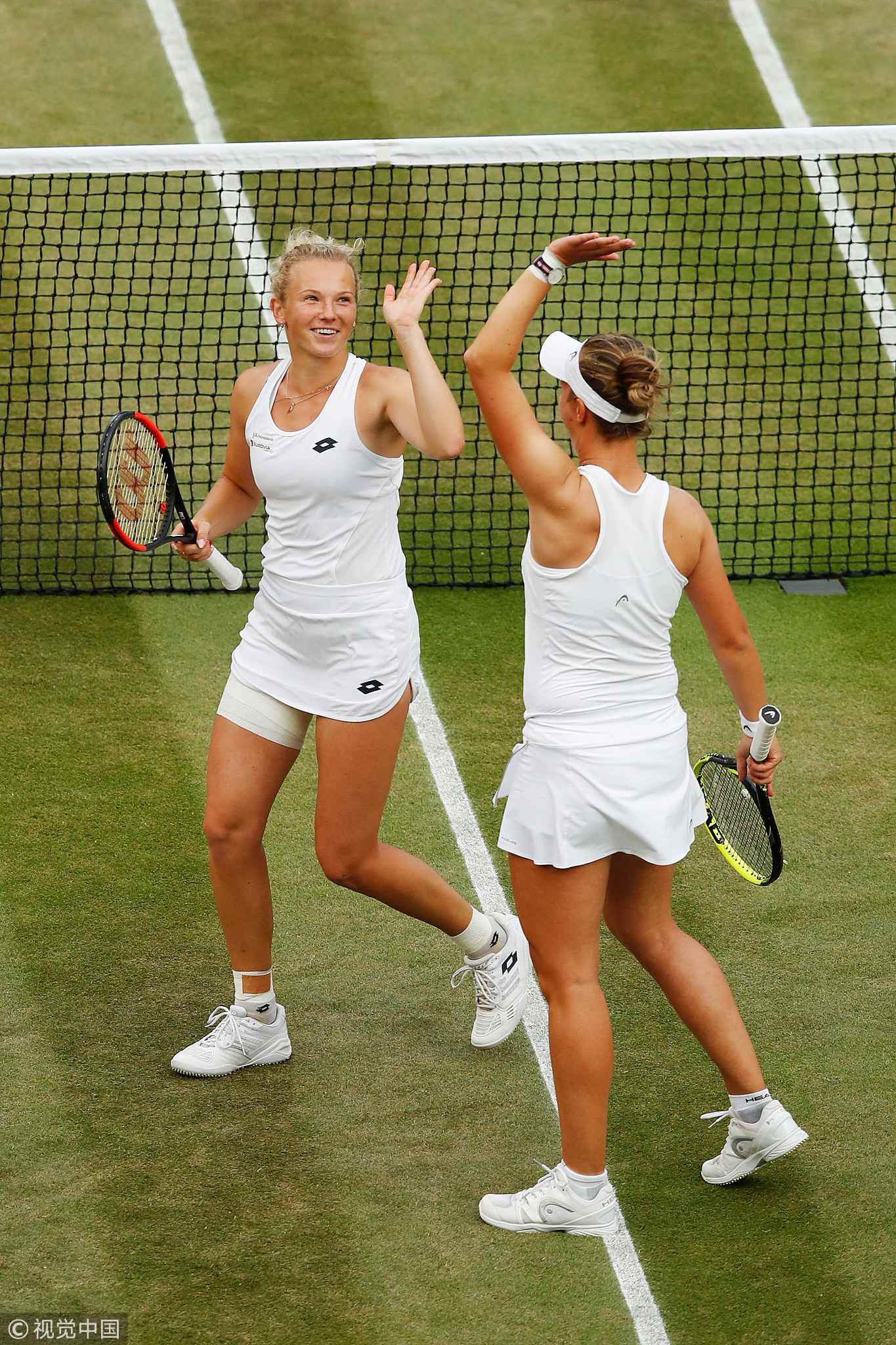 Krejcikova and Siniakova win Wimbledon women's doubles title - CGTN