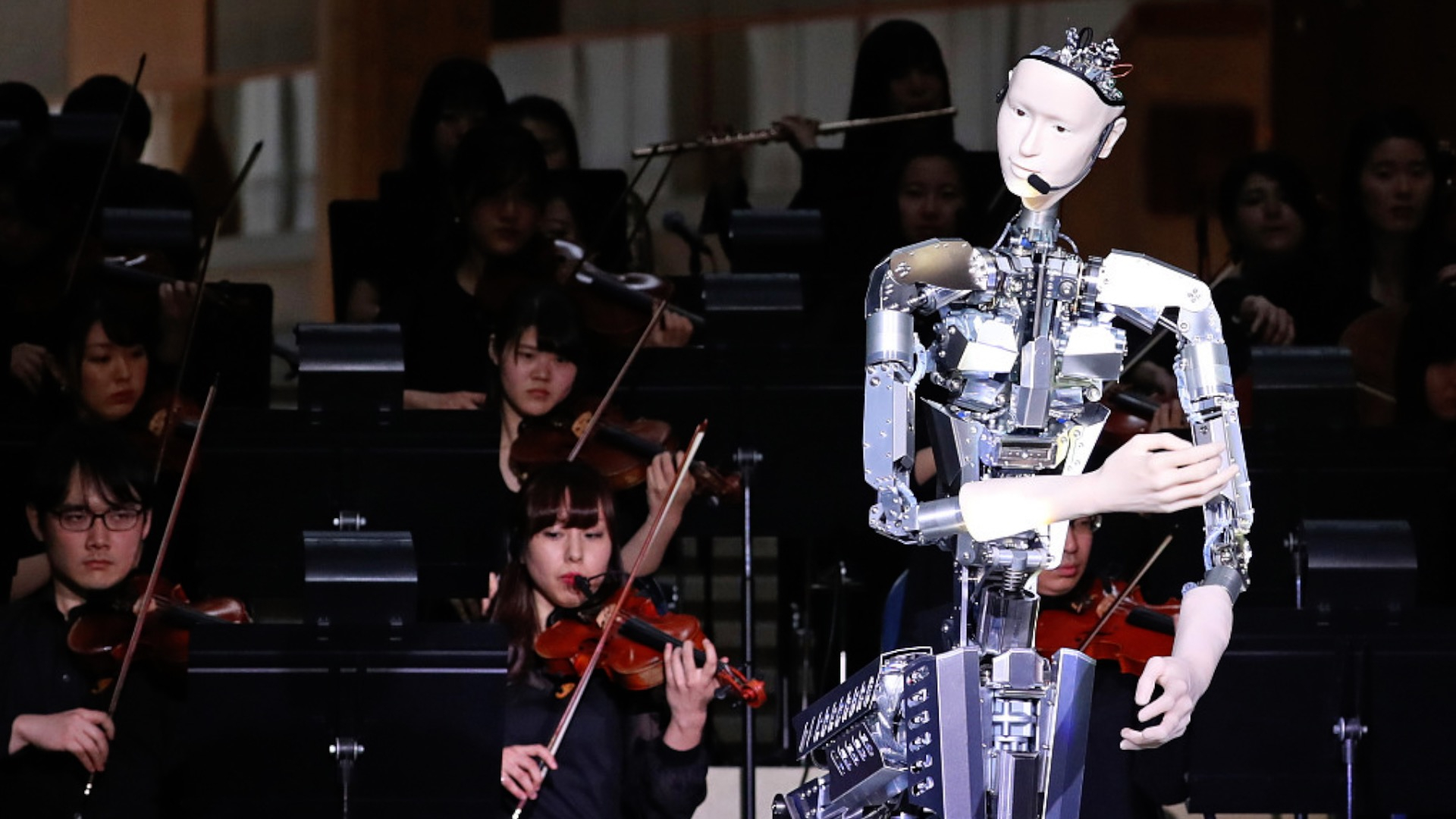 Video Friday: This Japanese Robot Can Conduct a Human Orchestra