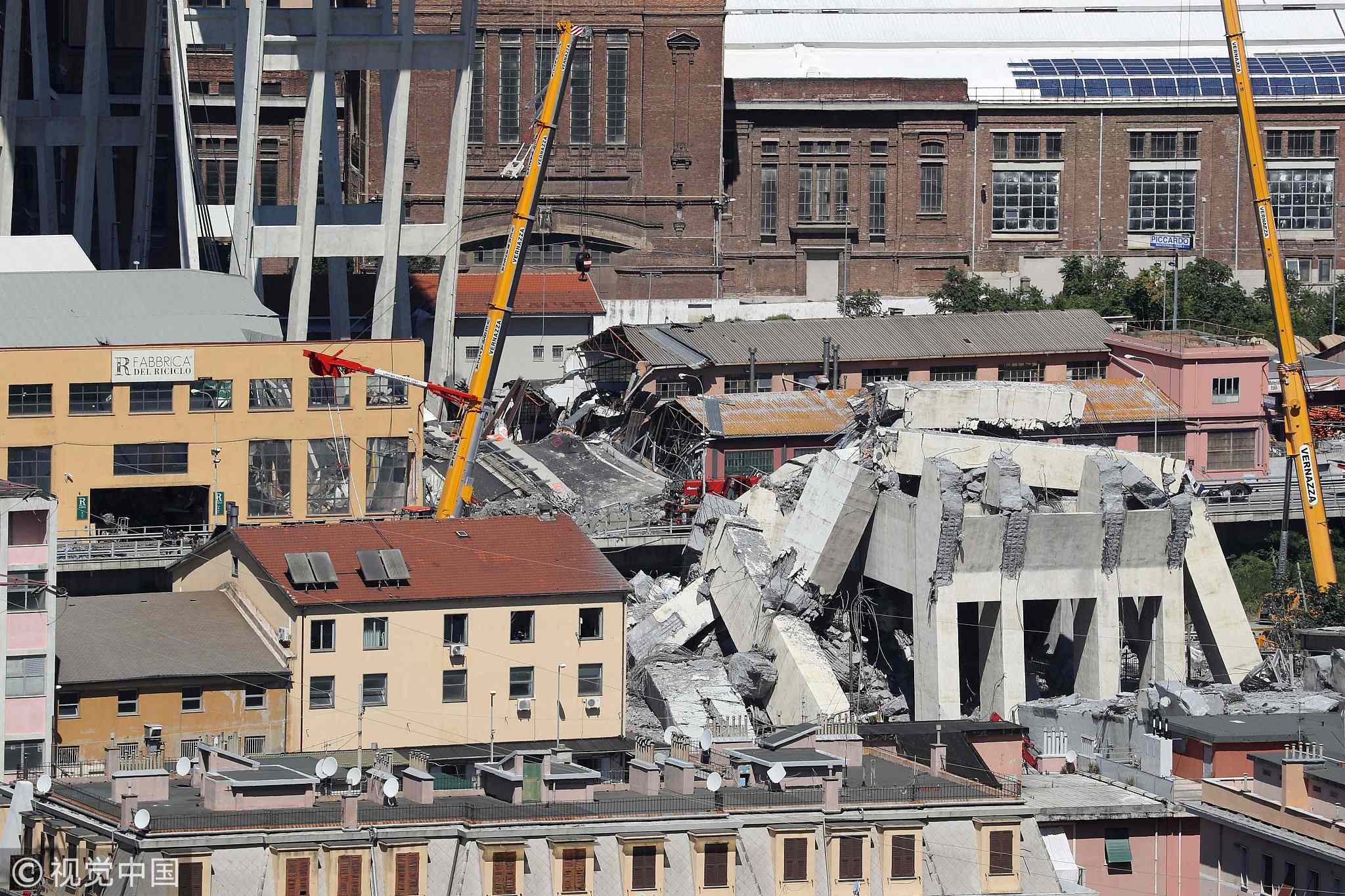 Italy's bridge collapse: Death toll hits 39, anger grows - CGTN