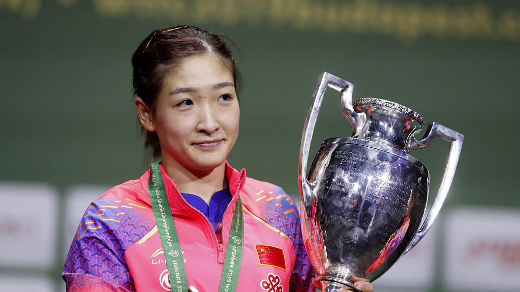 China's Liu Shiwen defeated her compatriot Chen Meng in the women&apos...