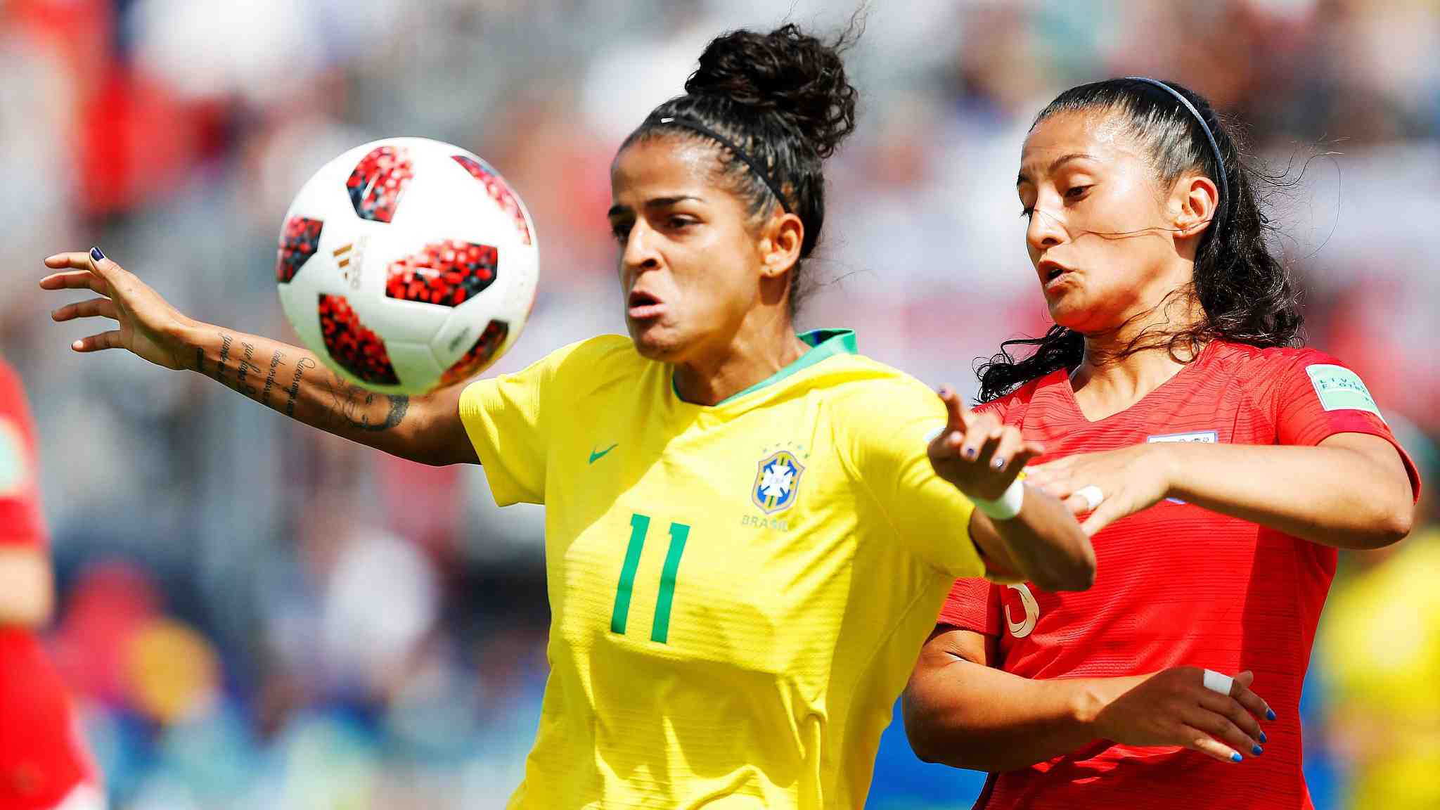 Yaya of Brazil reacts during the FIFA U-20 Women's World Cup Costa News  Photo - Getty Images