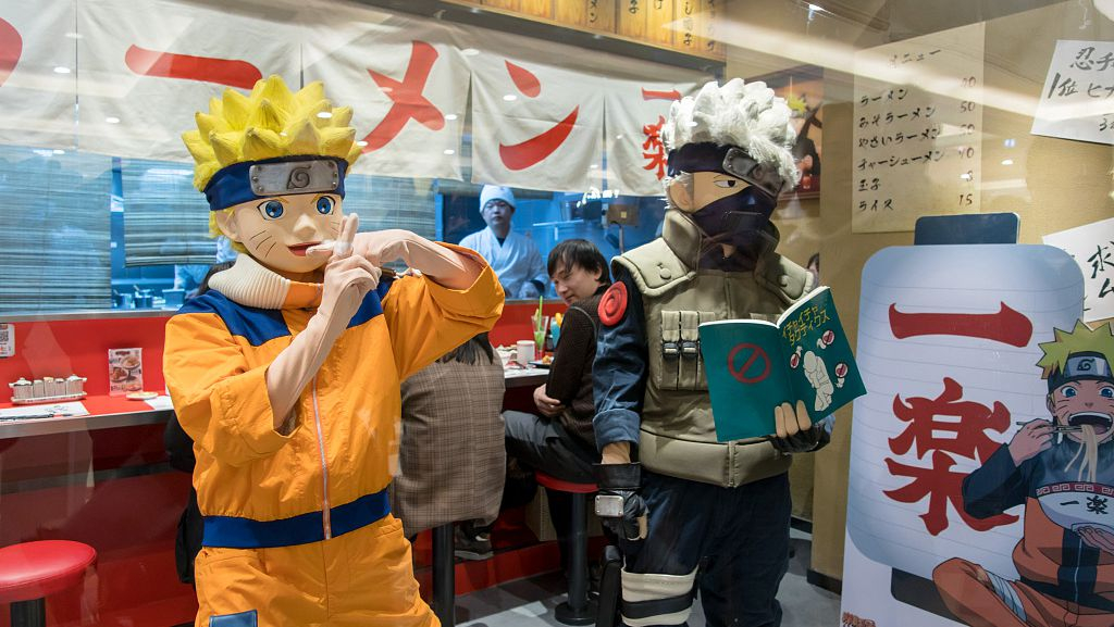 Modstander solid Forkortelse Naruto's favorite noodle shop Ichiraku Ramen opens in Shanghai - CGTN