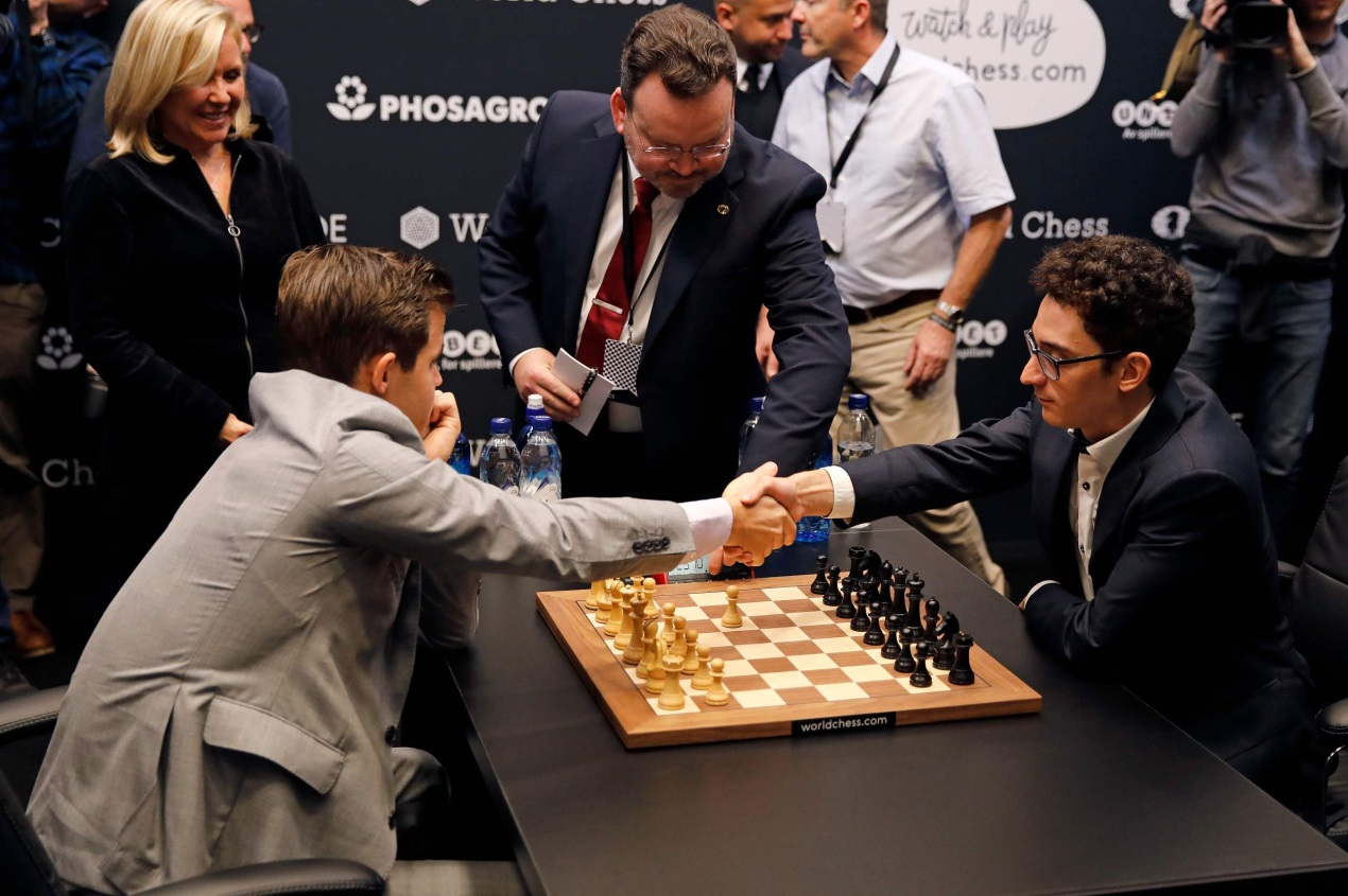 Magnus The goat Carlsen vs The Current World Number 2 GM Fabiano Car
