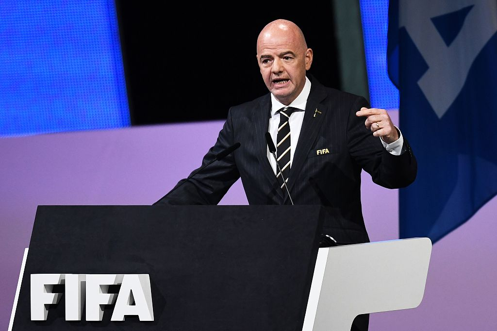 Infantino reelected as FIFA president to 2023 CGTN