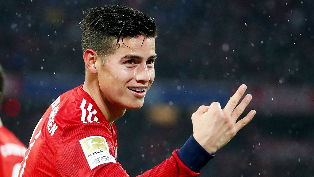 Bundesliga  James Rodriguez set to wear number 11 shirt at Bayern James  Rodriguez set to wear number 11 shirt at Bayern - AS USA