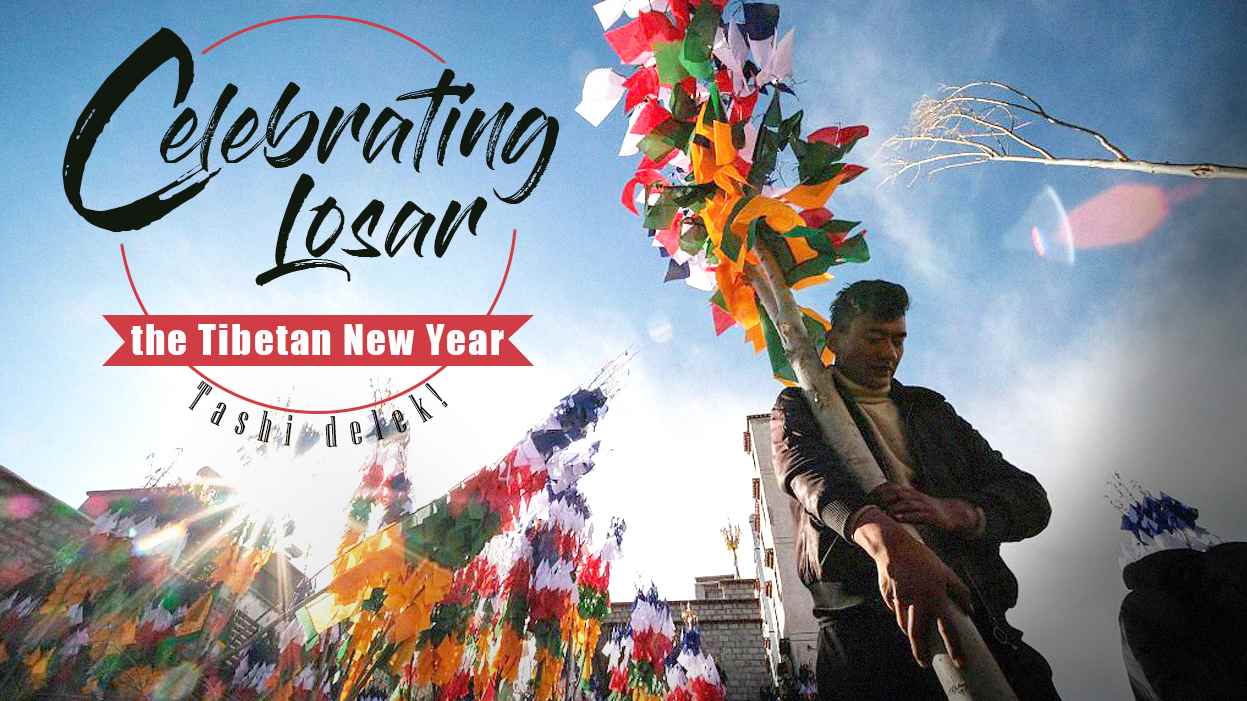 Celebrating Losar, Tibetan New Year, on the plateau CGTN