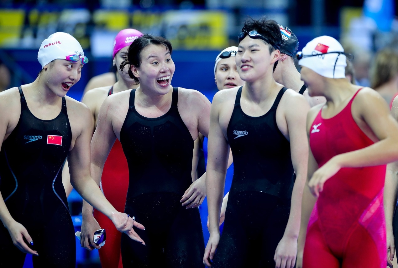 FINA World Championships China win women’s 4x50m silver CGTN