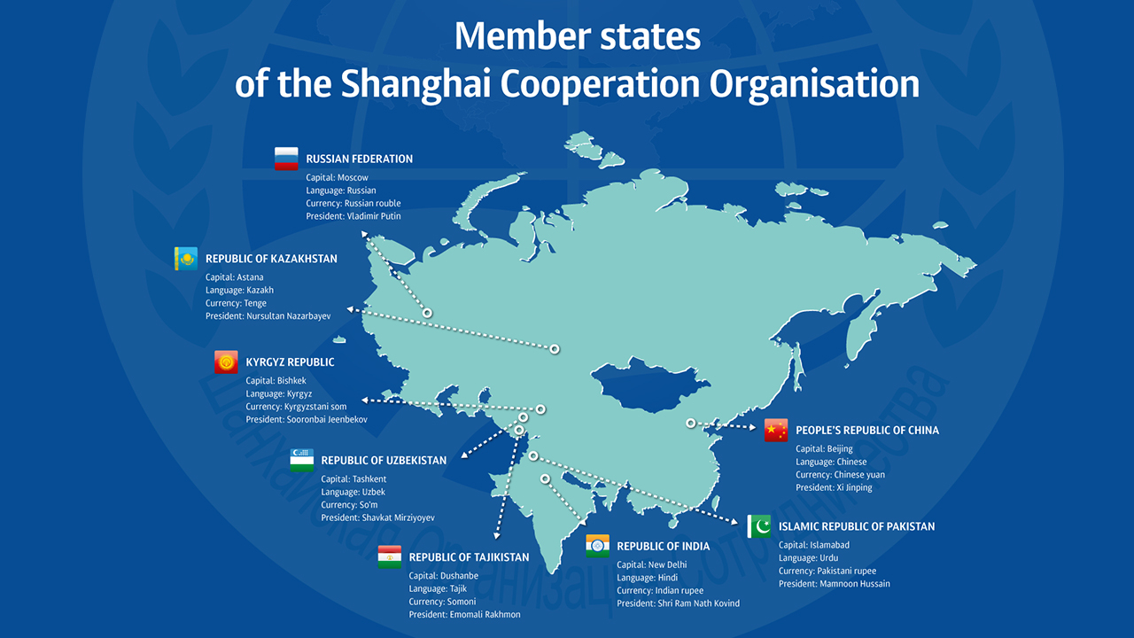 Infographic Leaders of SCO members gather in Qingdao CGTN