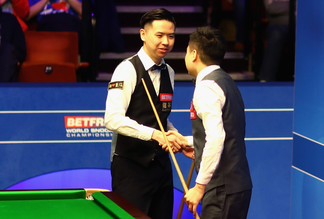 Ding Junhui wins all-China contest at Crucible