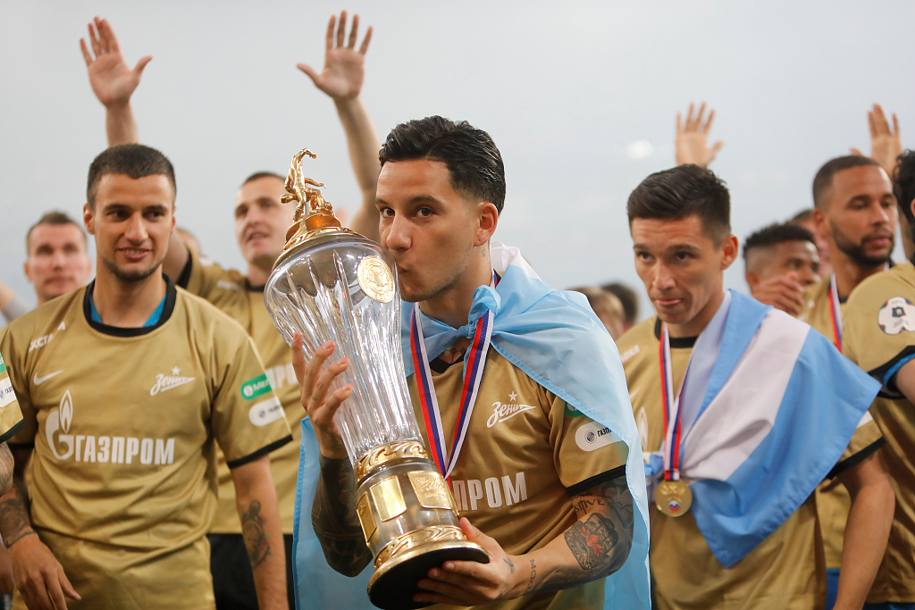 Russian giants FC Zenit bring glory to St. Petersburg CGTN