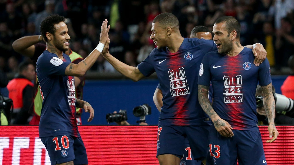 PSG clinch eighth Ligue 1 title as Neymar gets back in action - CGTN