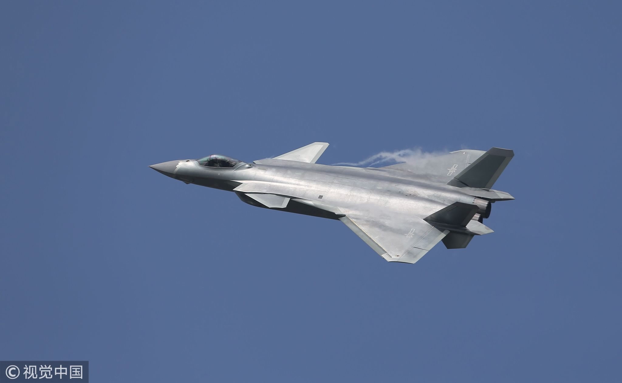 China's J-20 stealth jets conduct first over-the-sea combat training - CGTN