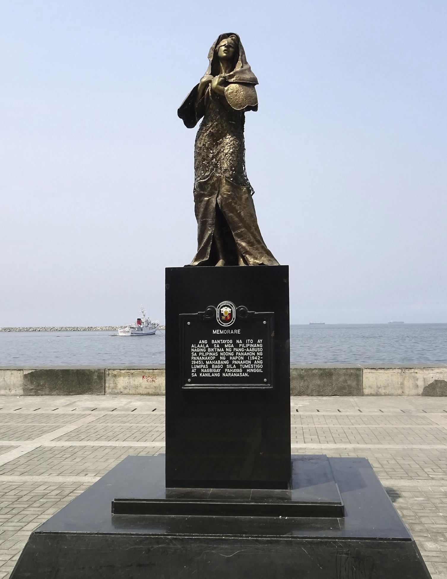 ‘comfort Woman Statue Taken Down In Philippines Cgtn