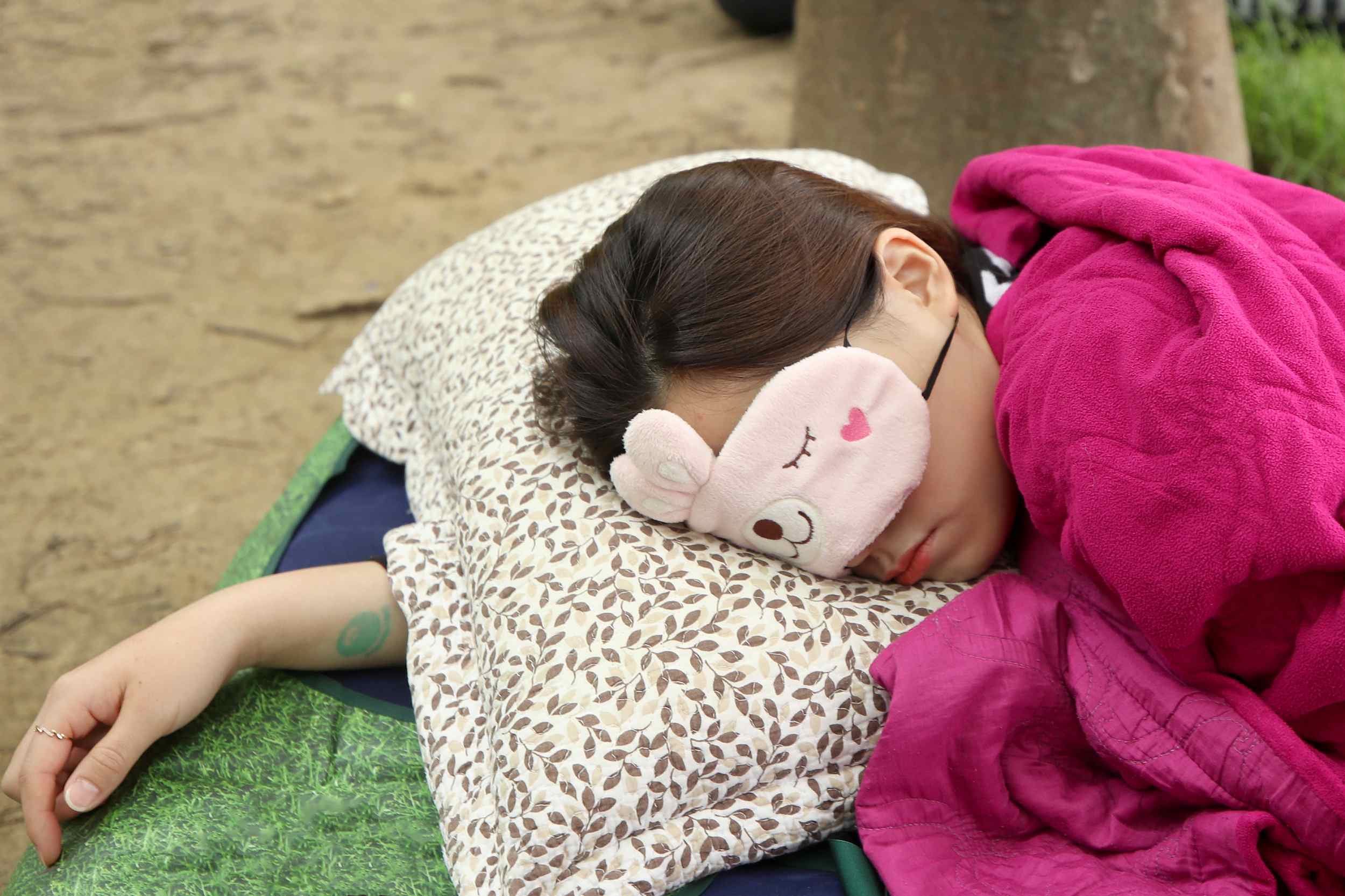 Snoozing contest held in Seoul Forest Park CGTN