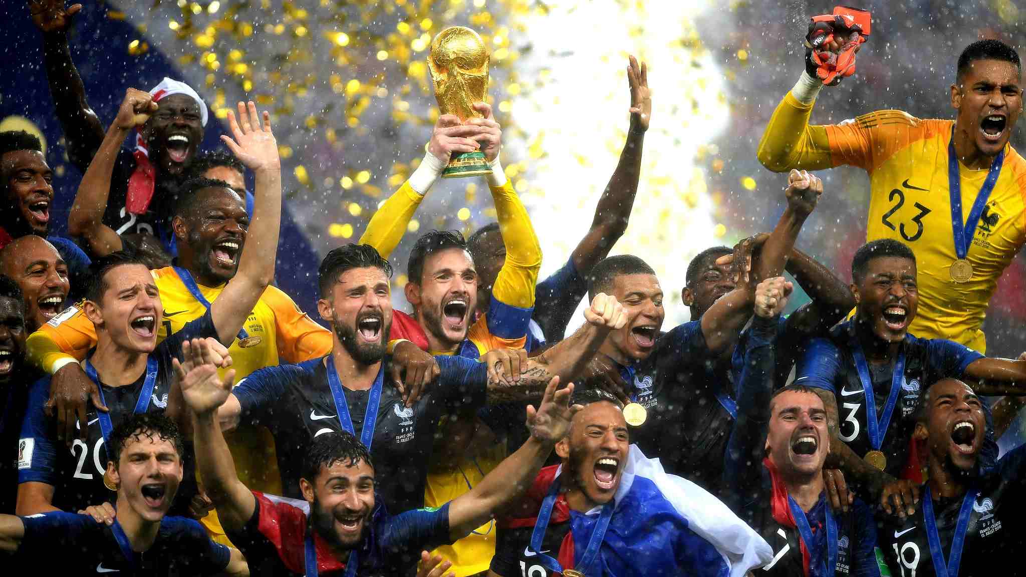 World cup football 2018 winners hi-res stock photography and images - Alamy