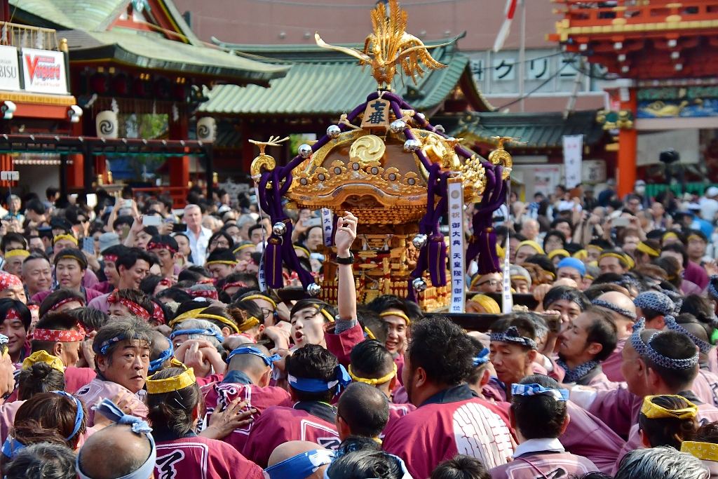 Japanese Celebrate Kanda Matsuri Festival In Tokyo Cgtn 4368