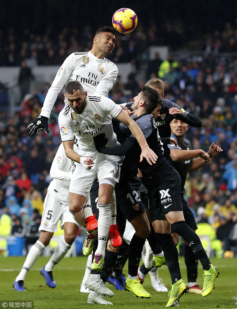 Real Madrid - La Liga: Real Madrid's magic triangle of Casemiro