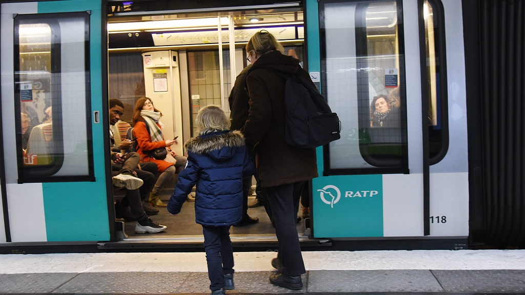 Paris will make public transportation free for kids, disabled - CGTN