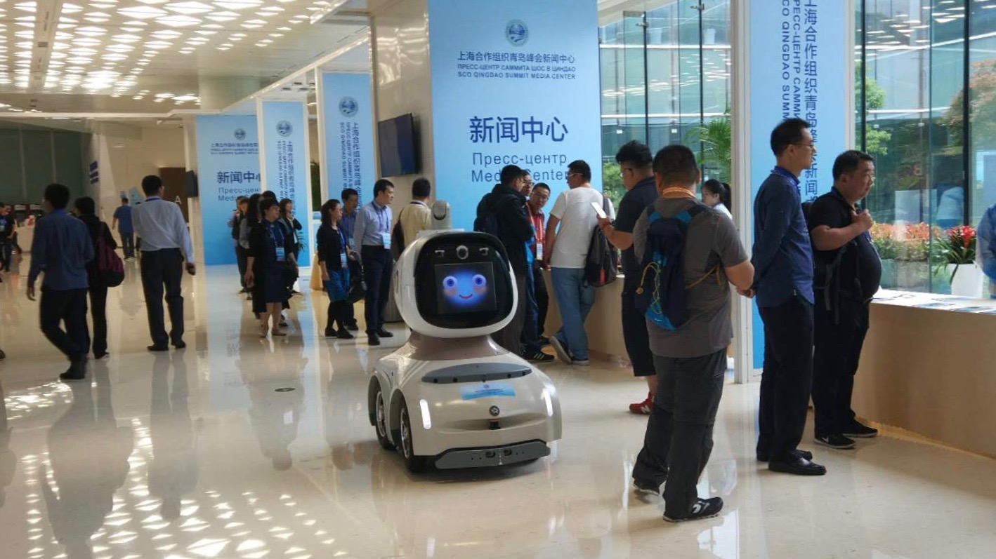 Reporter's Diary: Robots, SCO and a spot of marketing - CGTN