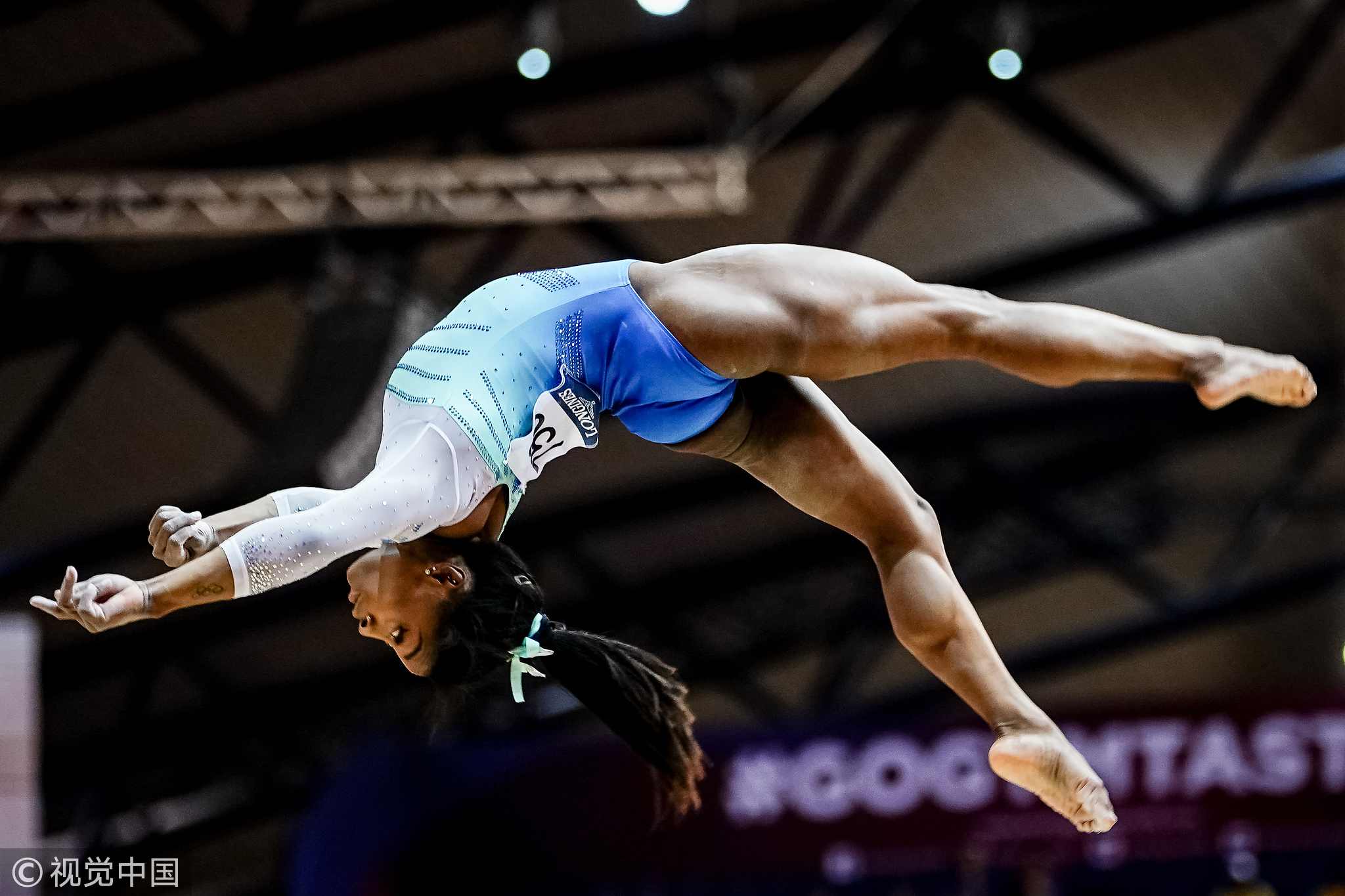 Gymnast Simone Biles Grabs Her Fourth Worlds All Around Title Cgtn