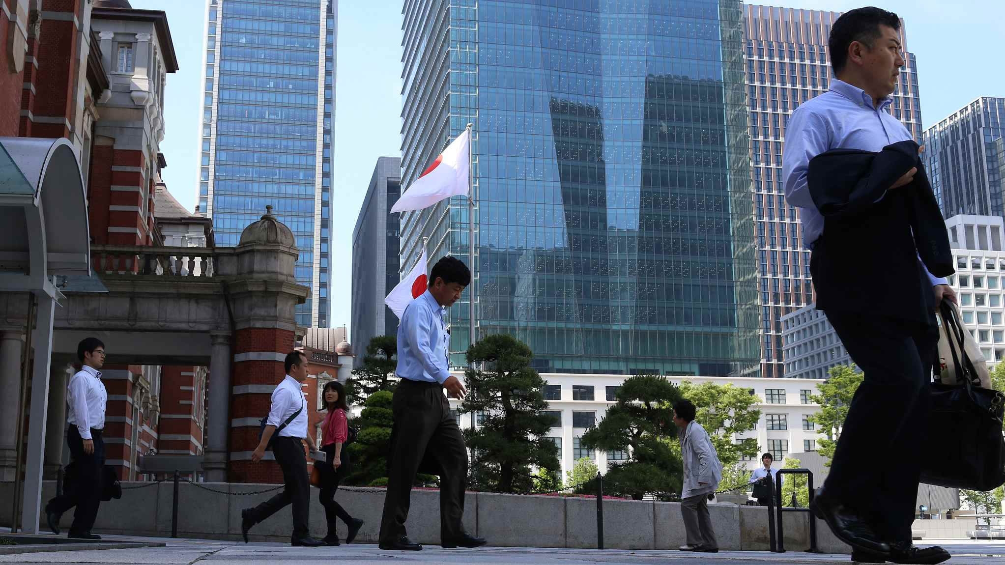 Japans Economy Shrinks After Two Years Of Growth Cgtn