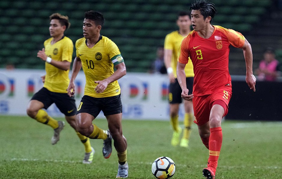 China qualify for U-23 Championship finals with thrilling comeback - CGTN