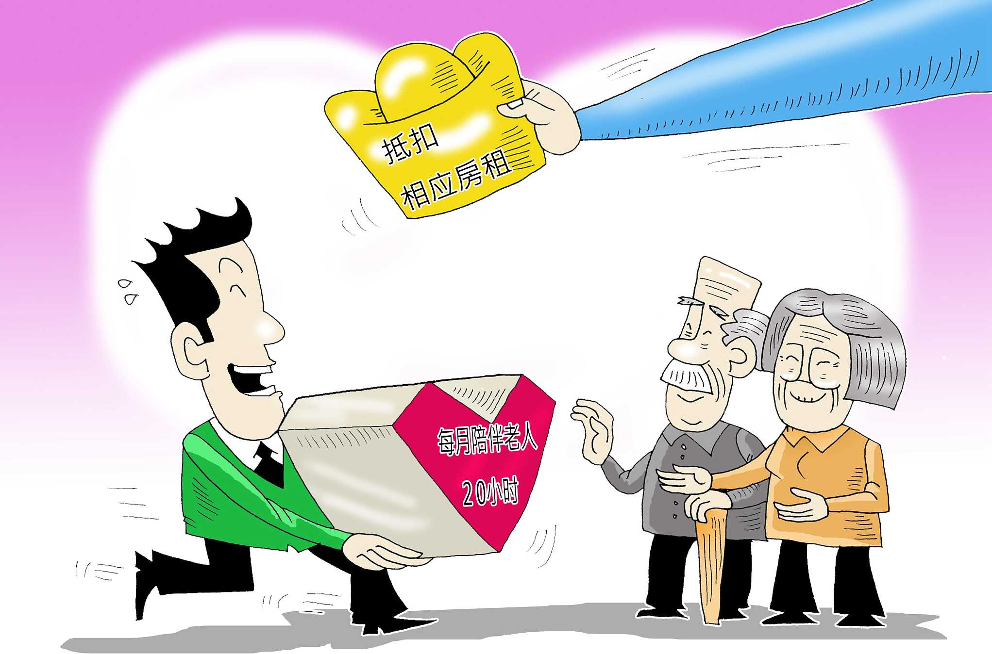 Policy in Hangzhou praised by public: Low rent in exchange for elderly ...