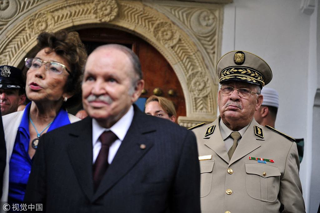 Algerian army chief repeats call to declare president unfit for office ...