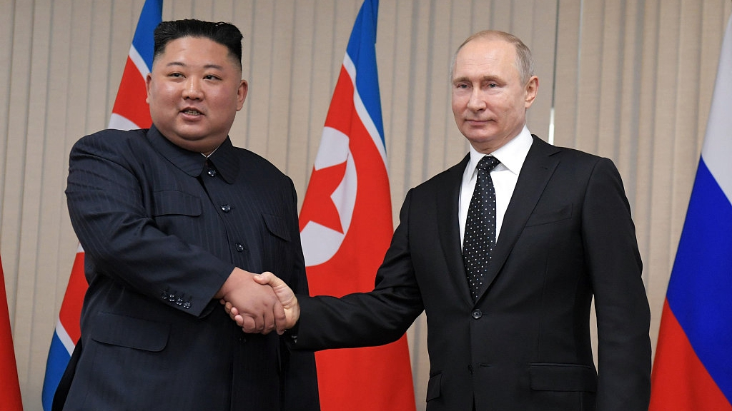DPRK state TV airs documentary on Kim-Putin summit - CGTN