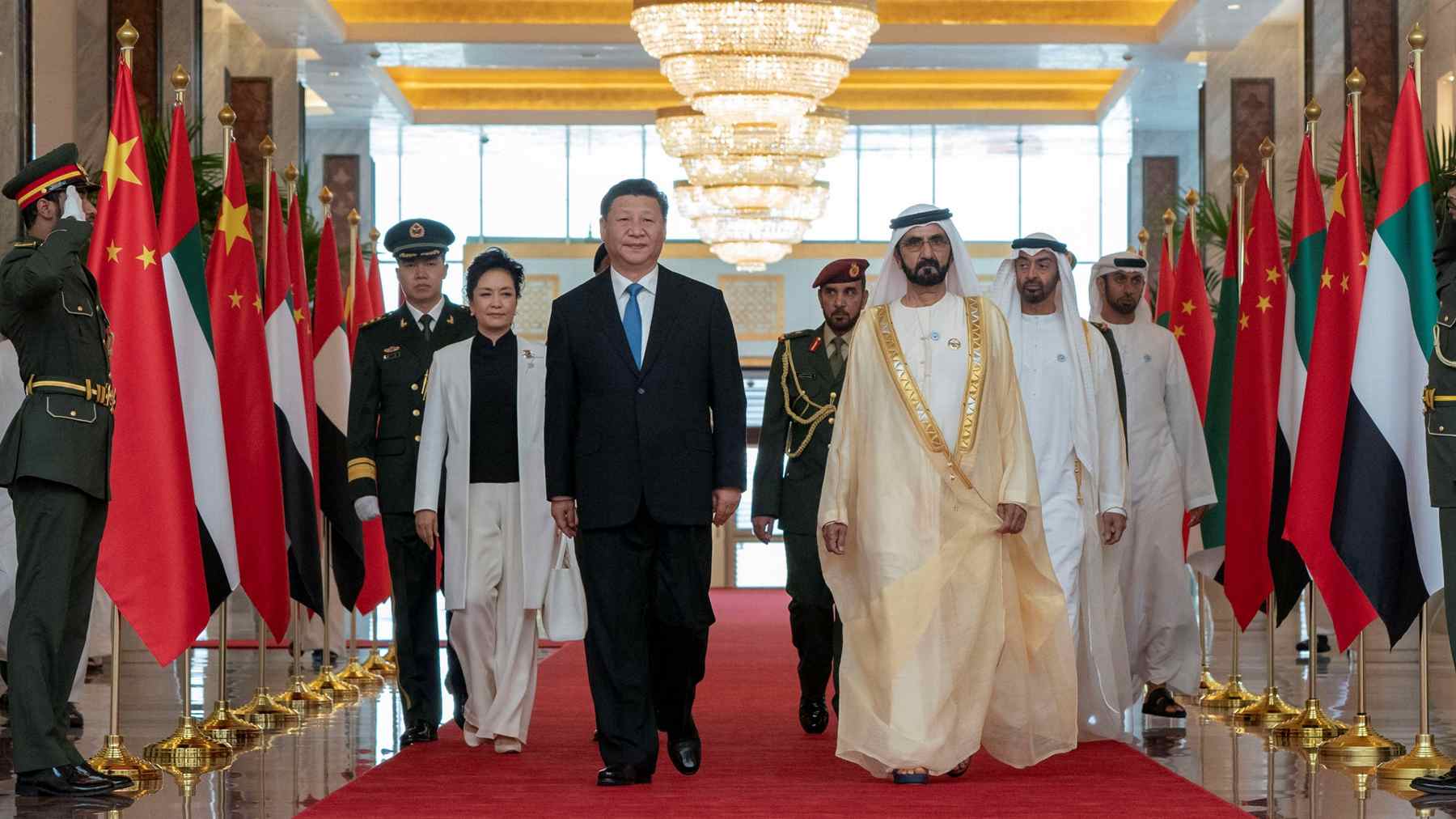 xi visit uae