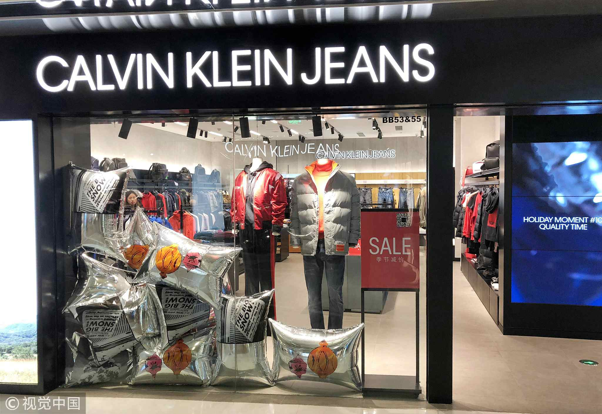 Calvin Klein to flagship store New - CGTN
